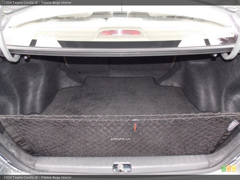 Pebble Beige Interior Trunk for the 2004 Toyota Corolla LE #99164806