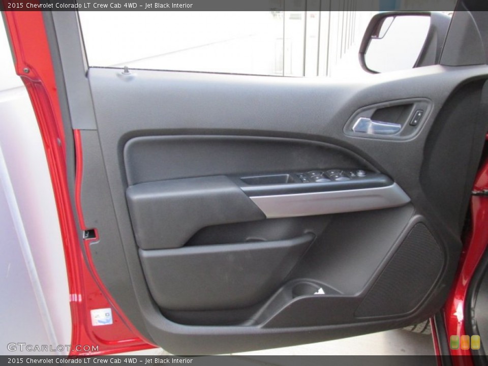 Jet Black Interior Door Panel for the 2015 Chevrolet Colorado LT Crew Cab 4WD #99170830