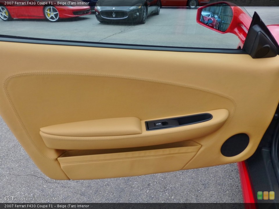 Beige (Tan) Interior Door Panel for the 2007 Ferrari F430 Coupe F1 #99172150