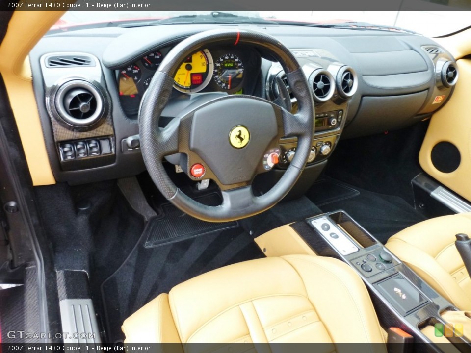 Beige (Tan) Interior Dashboard for the 2007 Ferrari F430 Coupe F1 #99172174