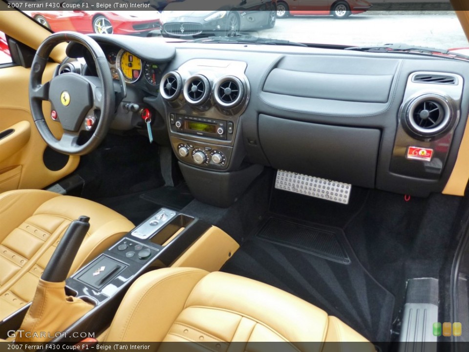 Beige (Tan) Interior Dashboard for the 2007 Ferrari F430 Coupe F1 #99172216