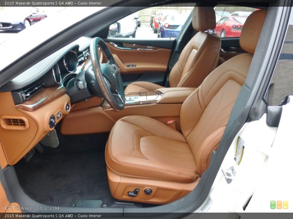 Cuoio Interior Photo for the 2015 Maserati Quattroporte S Q4 AWD #99172276