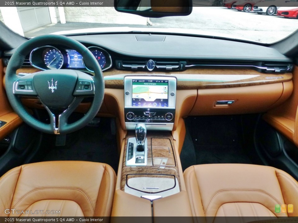 Cuoio Interior Dashboard for the 2015 Maserati Quattroporte S Q4 AWD #99172285