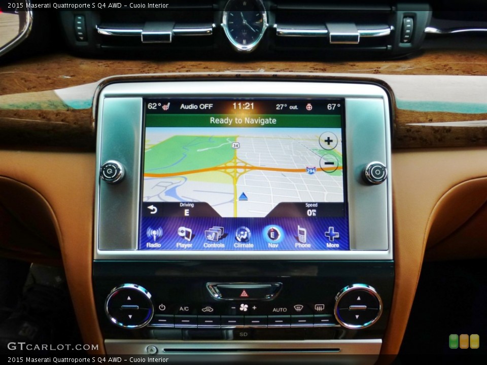 Cuoio Interior Navigation for the 2015 Maserati Quattroporte S Q4 AWD #99172291