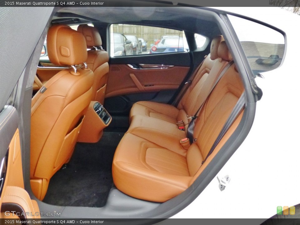 Cuoio Interior Rear Seat for the 2015 Maserati Quattroporte S Q4 AWD #99172306