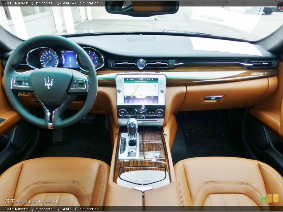 Cuoio Interior Dashboard for the 2015 Maserati Quattroporte S Q4 AWD #99172378