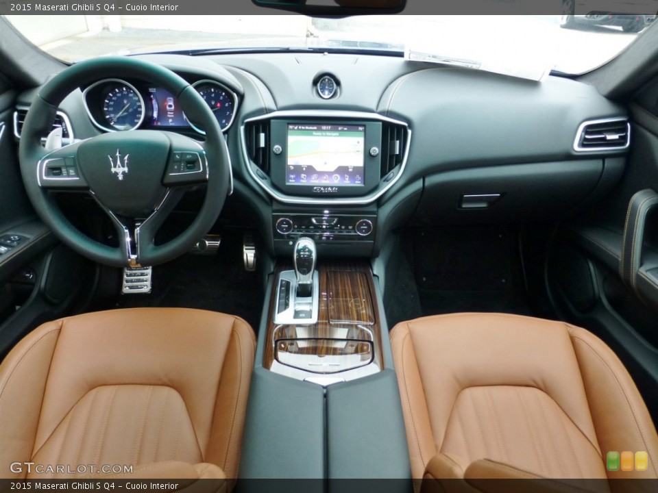 Cuoio Interior Dashboard for the 2015 Maserati Ghibli S Q4 #99172471