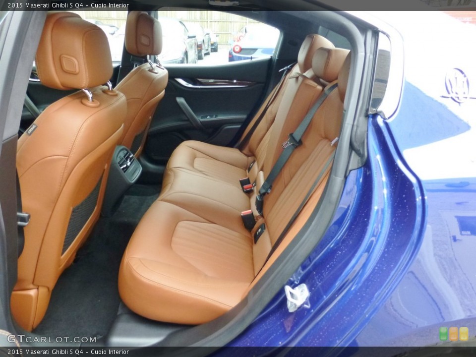 Cuoio Interior Rear Seat for the 2015 Maserati Ghibli S Q4 #99172492