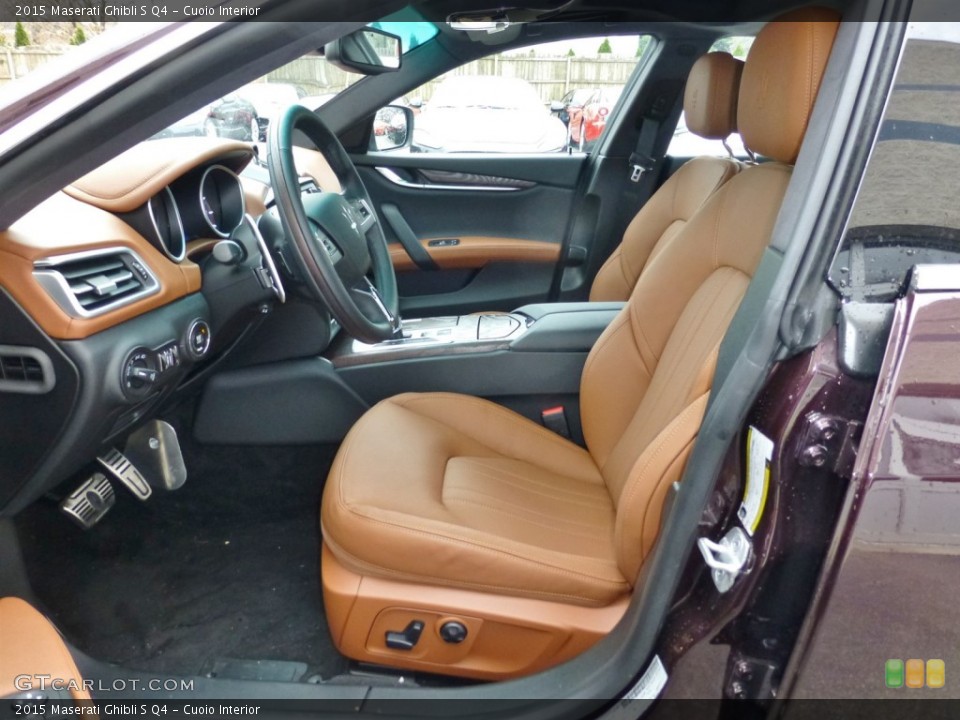 Cuoio Interior Photo for the 2015 Maserati Ghibli S Q4 #99172642