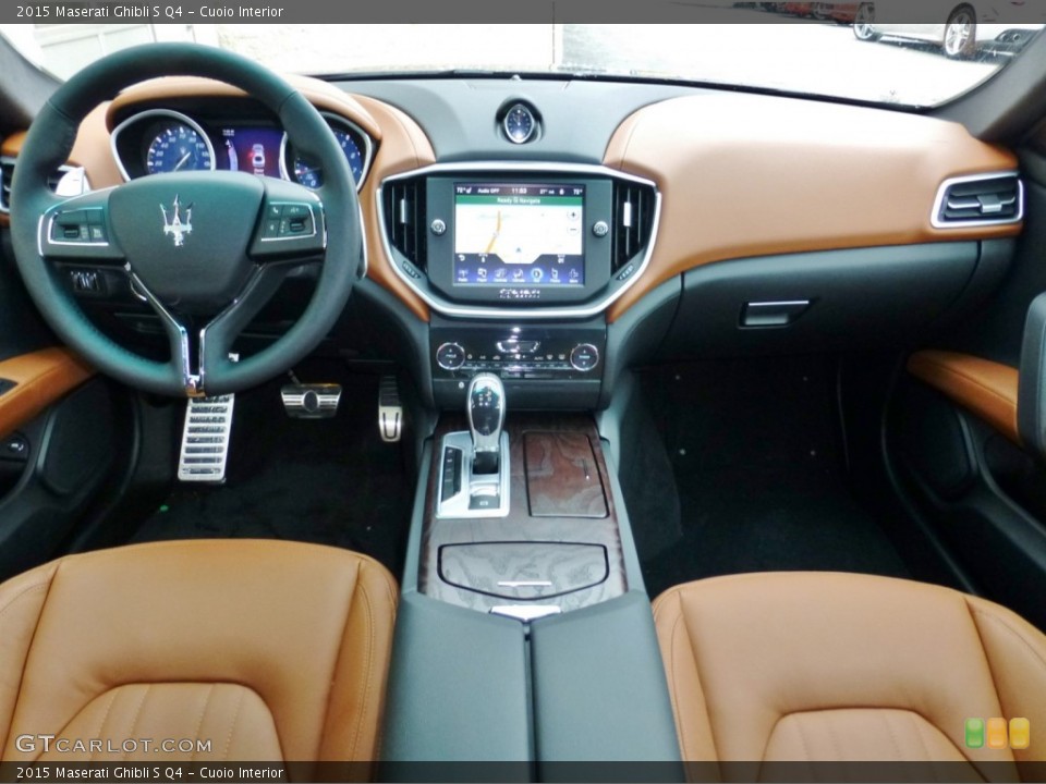 Cuoio Interior Dashboard for the 2015 Maserati Ghibli S Q4 #99172658