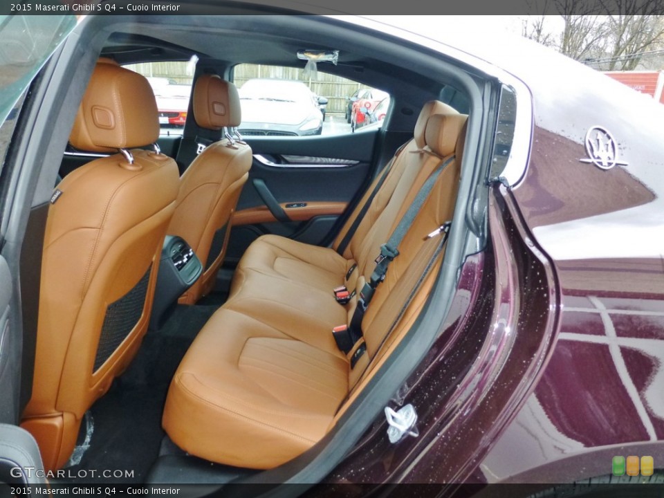 Cuoio Interior Rear Seat for the 2015 Maserati Ghibli S Q4 #99172687