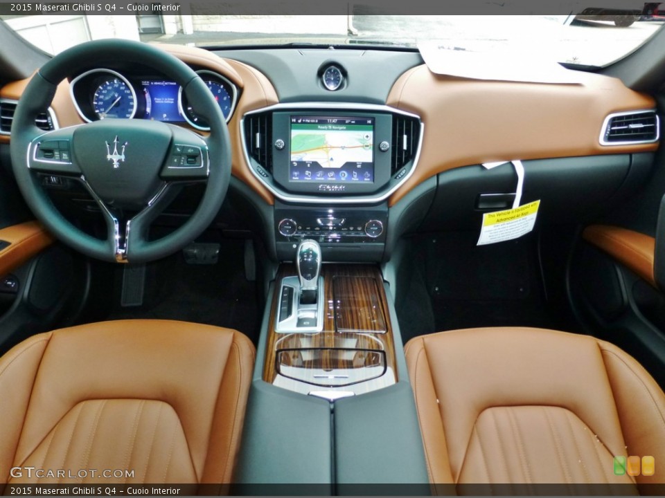 Cuoio Interior Dashboard for the 2015 Maserati Ghibli S Q4 #99172765