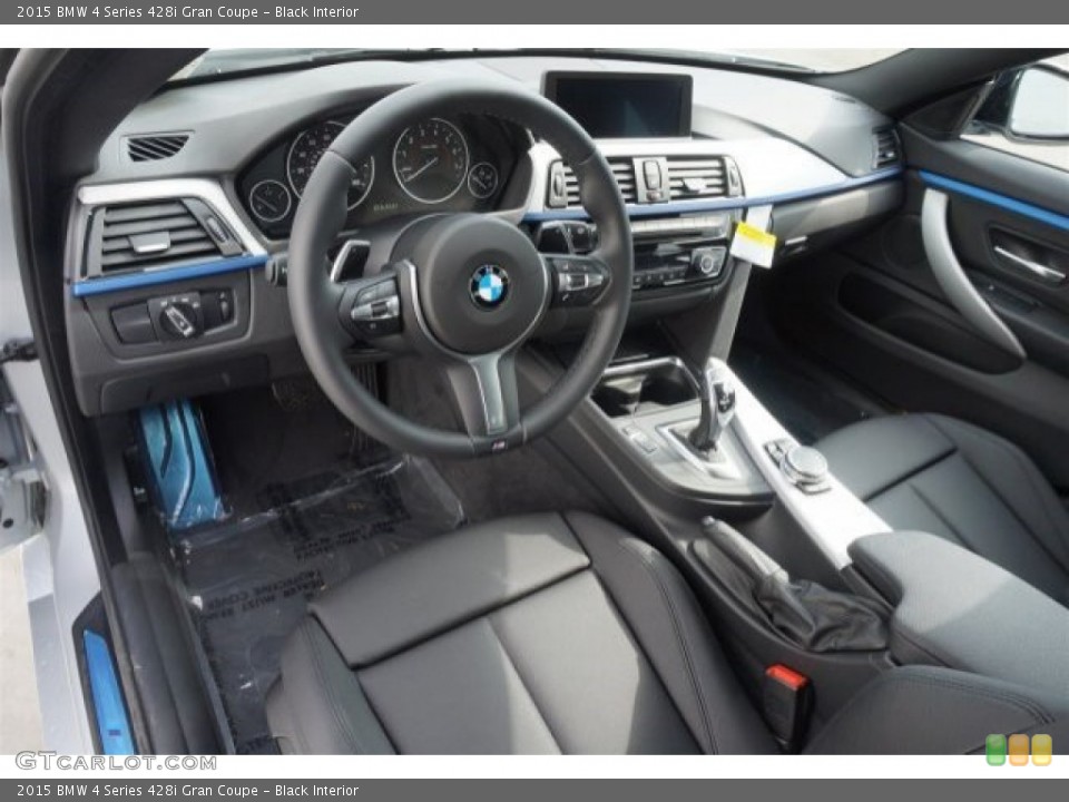 Black Interior Photo for the 2015 BMW 4 Series 428i Gran Coupe #99174265