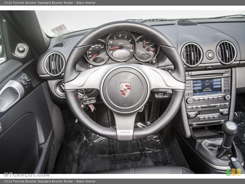 Black Interior Steering Wheel for the 2010 Porsche Boxster  #99187647