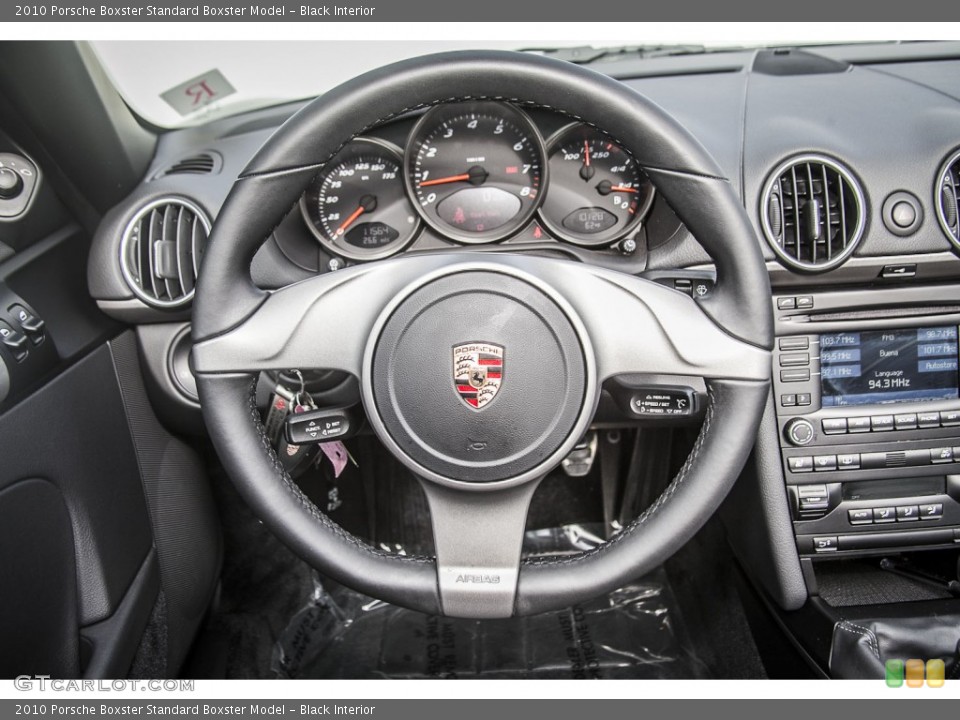 Black Interior Steering Wheel for the 2010 Porsche Boxster  #99187984