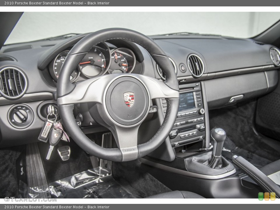 Black Interior Dashboard for the 2010 Porsche Boxster  #99188059