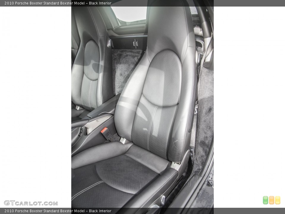 Black Interior Front Seat for the 2010 Porsche Boxster  #99188161