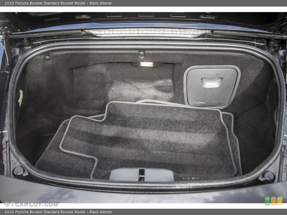 Black Interior Trunk for the 2010 Porsche Boxster  #99188410