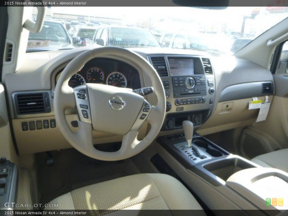 Almond Interior Prime Interior for the 2015 Nissan Armada SV 4x4 #99189481