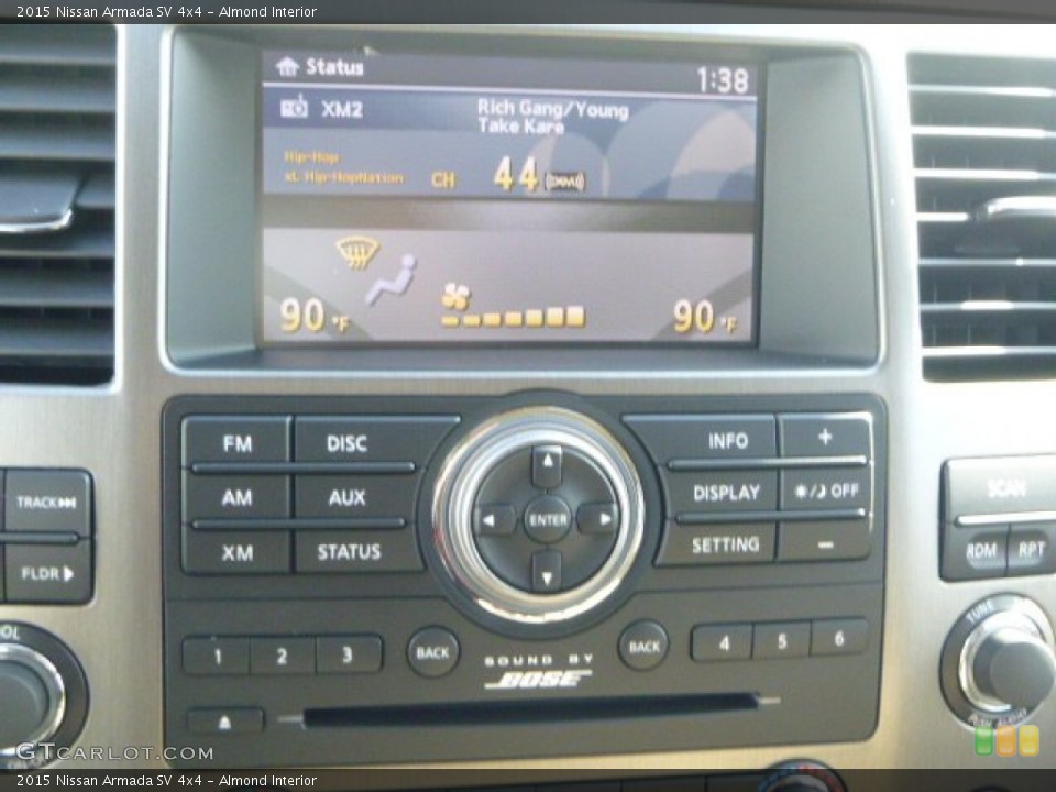 Almond Interior Controls for the 2015 Nissan Armada SV 4x4 #99189580