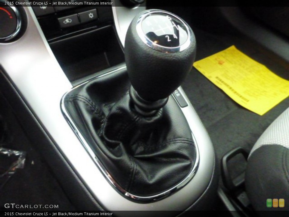 Jet Black/Medium Titanium Interior Transmission for the 2015 Chevrolet Cruze LS #99194653
