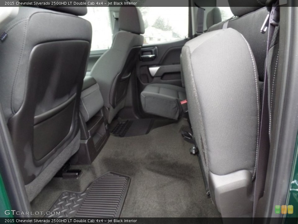 Jet Black Interior Rear Seat for the 2015 Chevrolet Silverado 2500HD LT Double Cab 4x4 #99202677