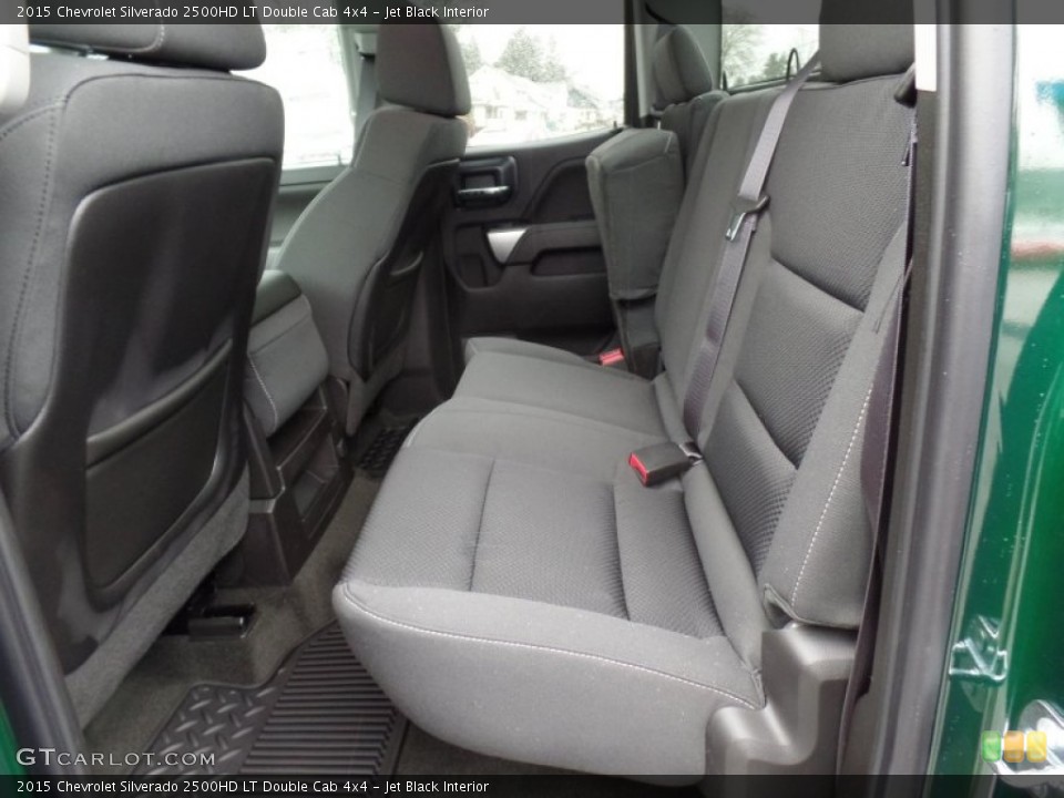 Jet Black Interior Rear Seat for the 2015 Chevrolet Silverado 2500HD LT Double Cab 4x4 #99202701