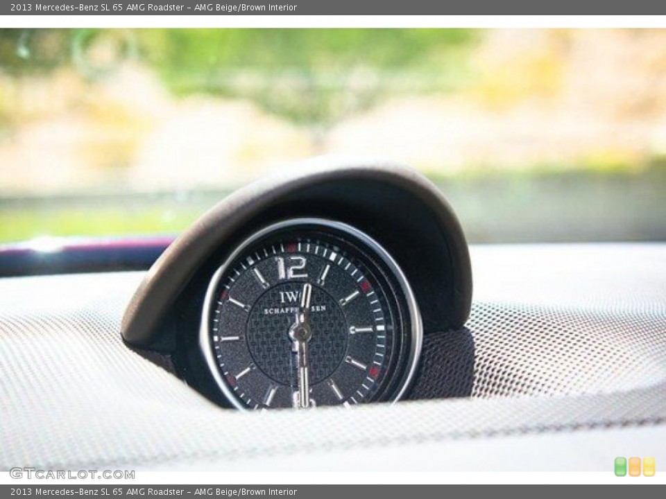 AMG Beige/Brown Interior Gauges for the 2013 Mercedes-Benz SL 65 AMG Roadster #99220399