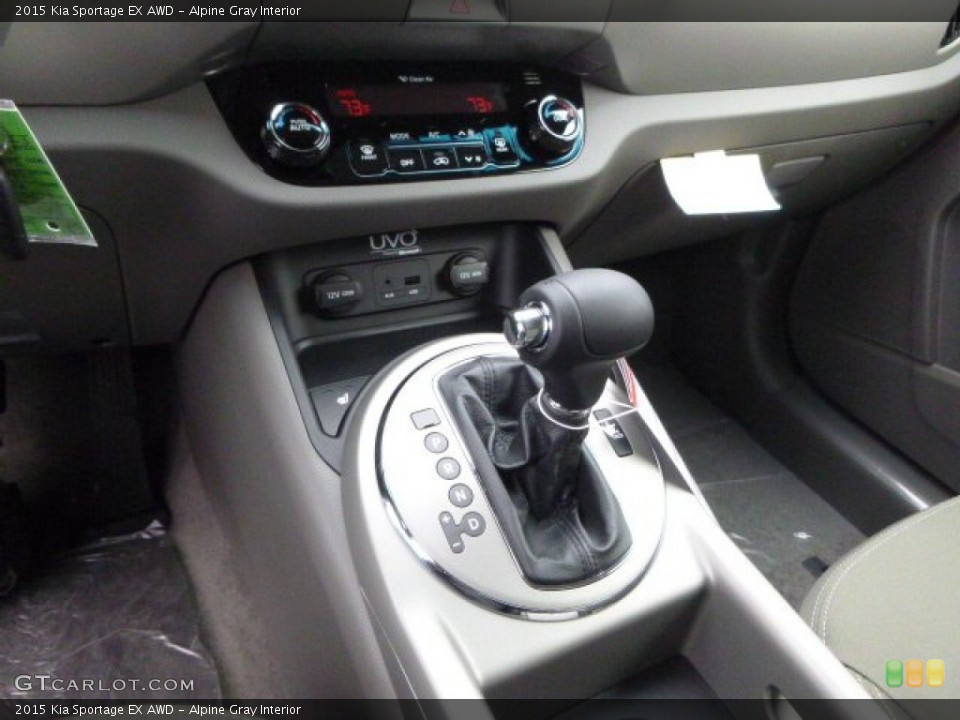Alpine Gray Interior Transmission for the 2015 Kia Sportage EX AWD #99224098