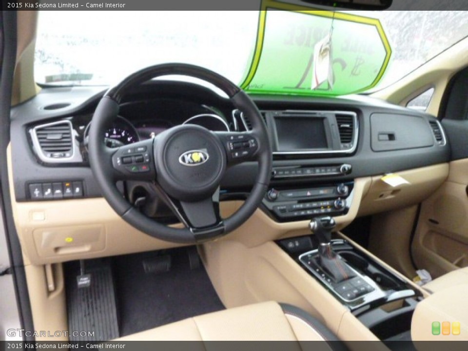 Camel 2015 Kia Sedona Interiors