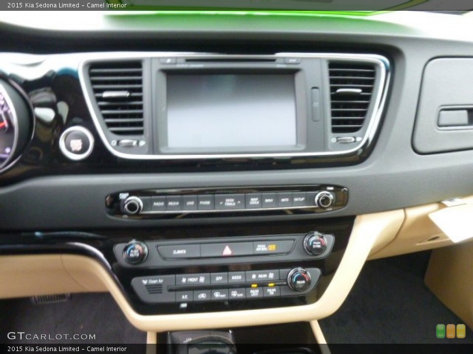 Camel Interior Controls for the 2015 Kia Sedona Limited #99224990