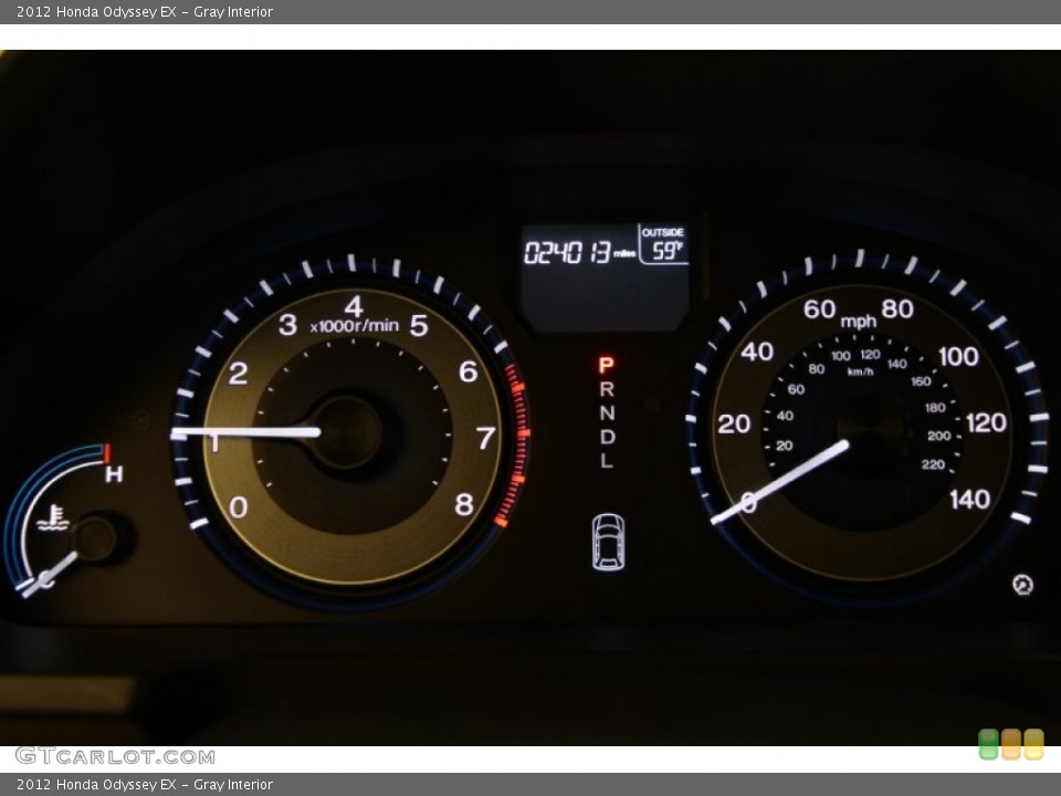 Gray Interior Gauges for the 2012 Honda Odyssey EX #99225200