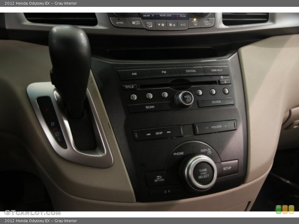 Gray Interior Controls for the 2012 Honda Odyssey EX #99225251