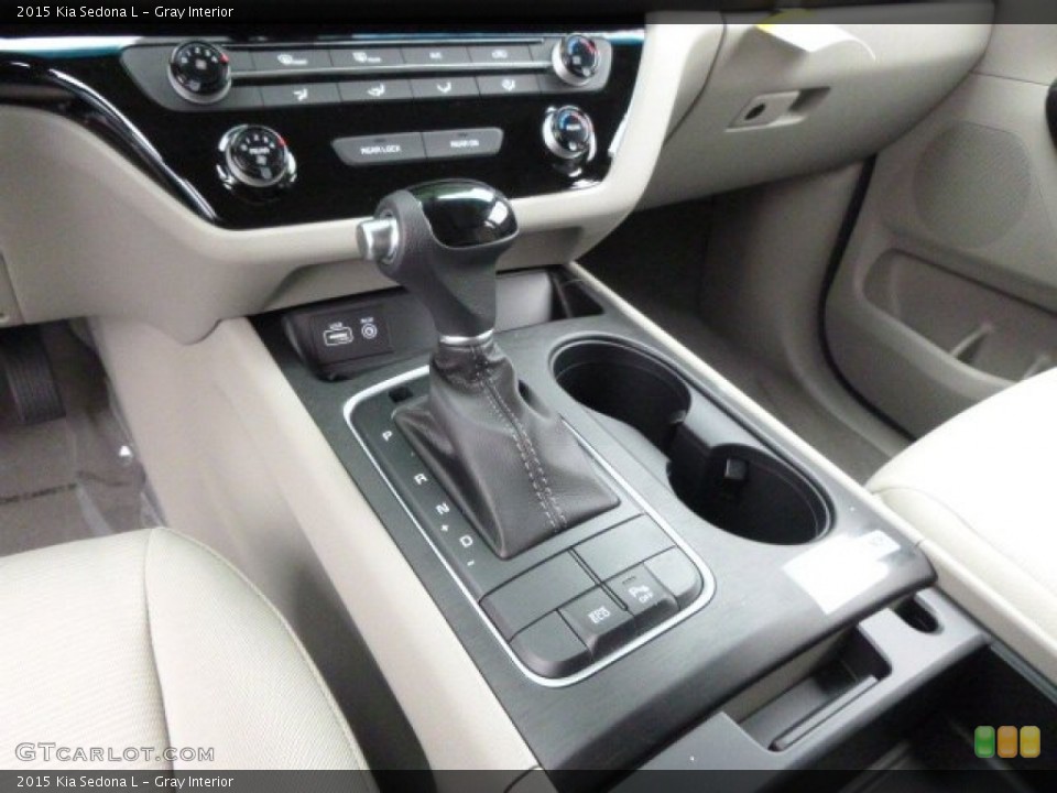 Gray Interior Transmission for the 2015 Kia Sedona L #99225464