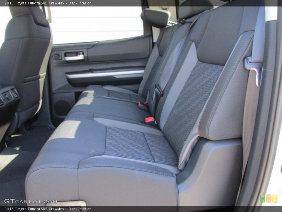 Black Interior Rear Seat for the 2015 Toyota Tundra SR5 CrewMax #99232706