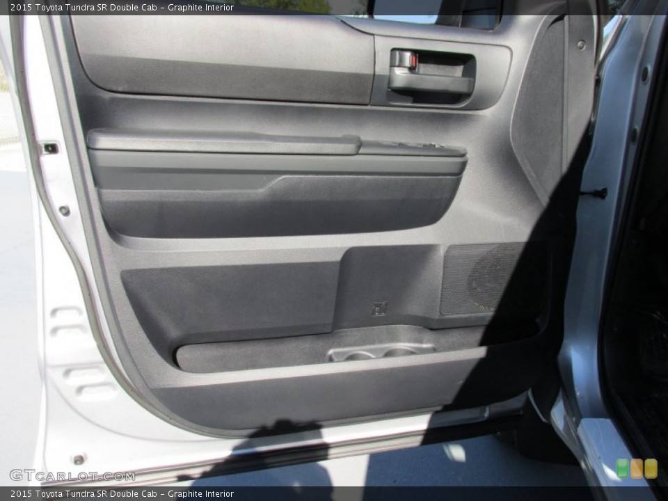 Graphite Interior Door Panel for the 2015 Toyota Tundra SR Double Cab #99233348