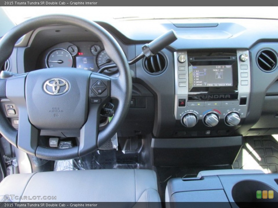 Graphite Interior Dashboard for the 2015 Toyota Tundra SR Double Cab #99233429