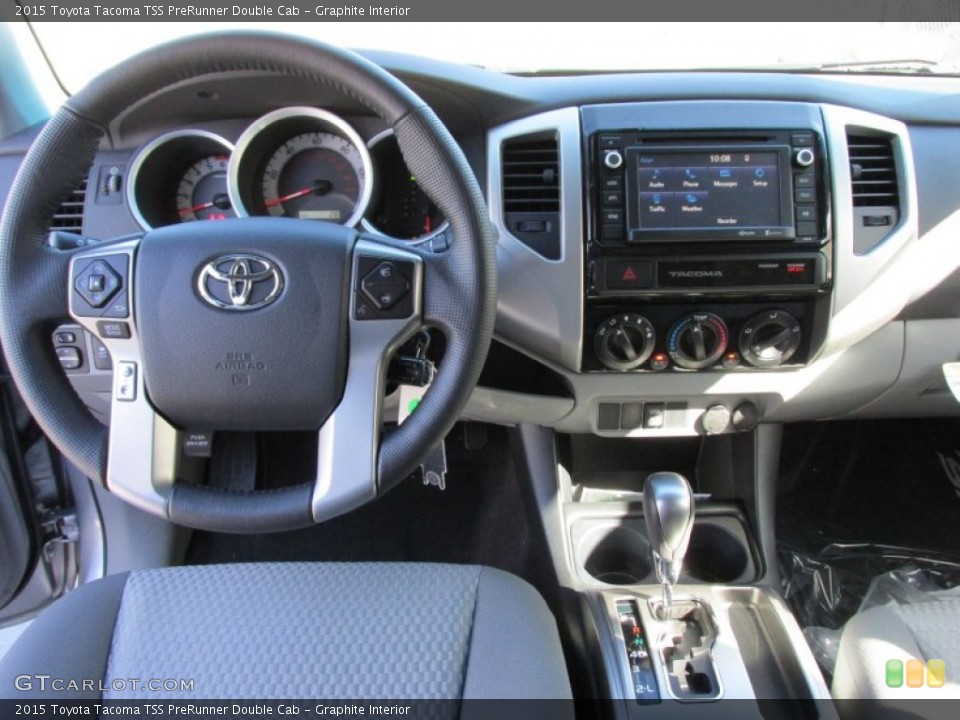Graphite Interior Dashboard for the 2015 Toyota Tacoma TSS PreRunner Double Cab #99235487