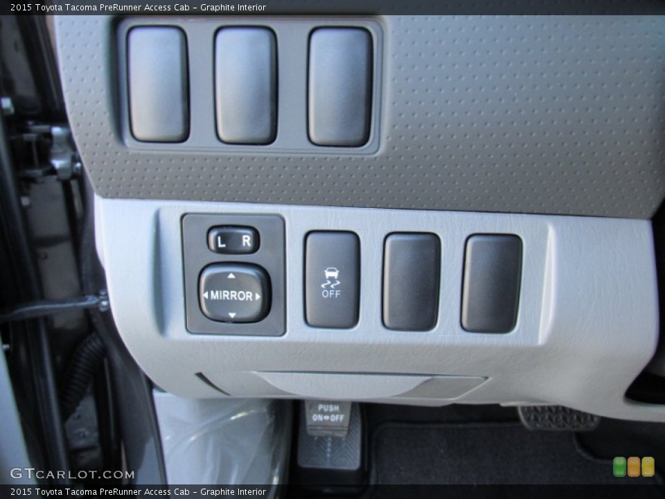 Graphite Interior Controls for the 2015 Toyota Tacoma PreRunner Access Cab #99236975