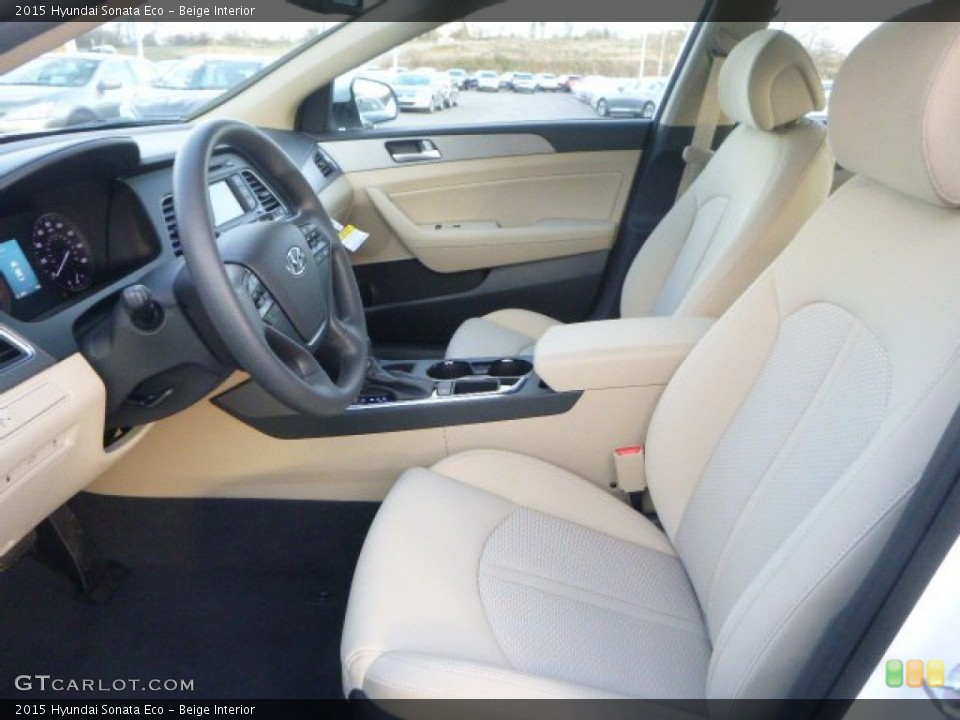 Beige Interior Front Seat for the 2015 Hyundai Sonata Eco #99243242
