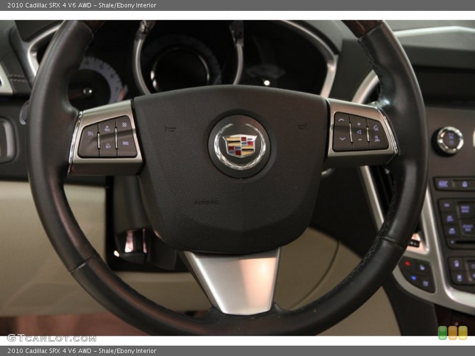 Shale/Ebony Interior Steering Wheel for the 2010 Cadillac SRX 4 V6 AWD #99248324