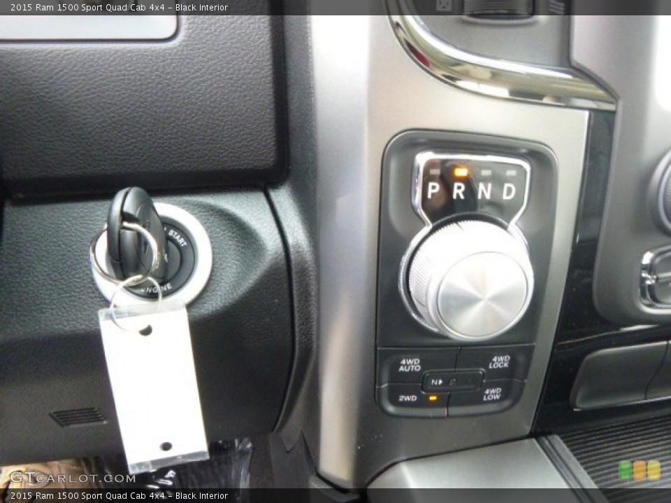 Black Interior Transmission for the 2015 Ram 1500 Sport Quad Cab 4x4 #99258937