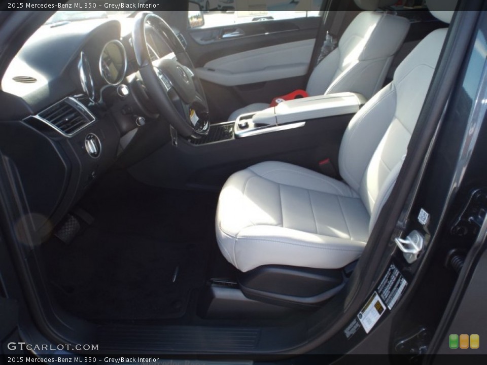 Grey/Black Interior Photo for the 2015 Mercedes-Benz ML 350 #99261499