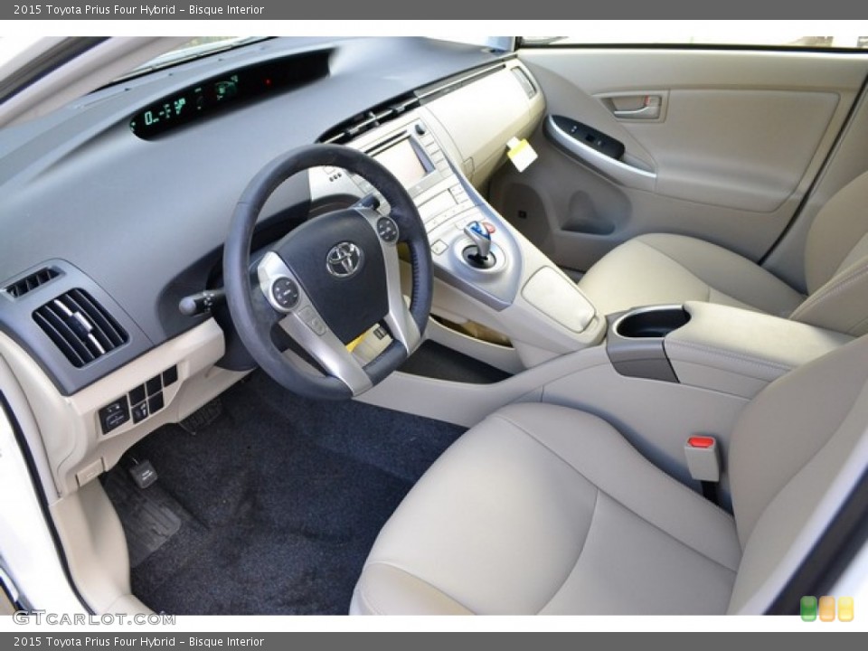 Bisque Interior Photo for the 2015 Toyota Prius Four Hybrid #99264178