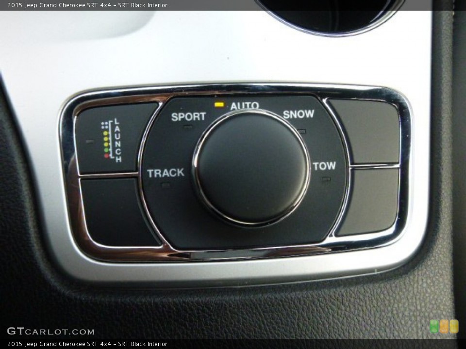 SRT Black Interior Controls for the 2015 Jeep Grand Cherokee SRT 4x4 #99268822