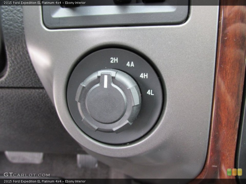 Ebony Interior Controls for the 2015 Ford Expedition EL Platinum 4x4 #99269011