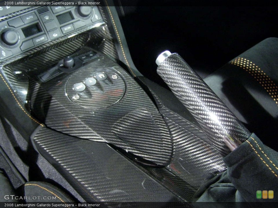 Black Interior Controls for the 2008 Lamborghini Gallardo Superleggera #99278
