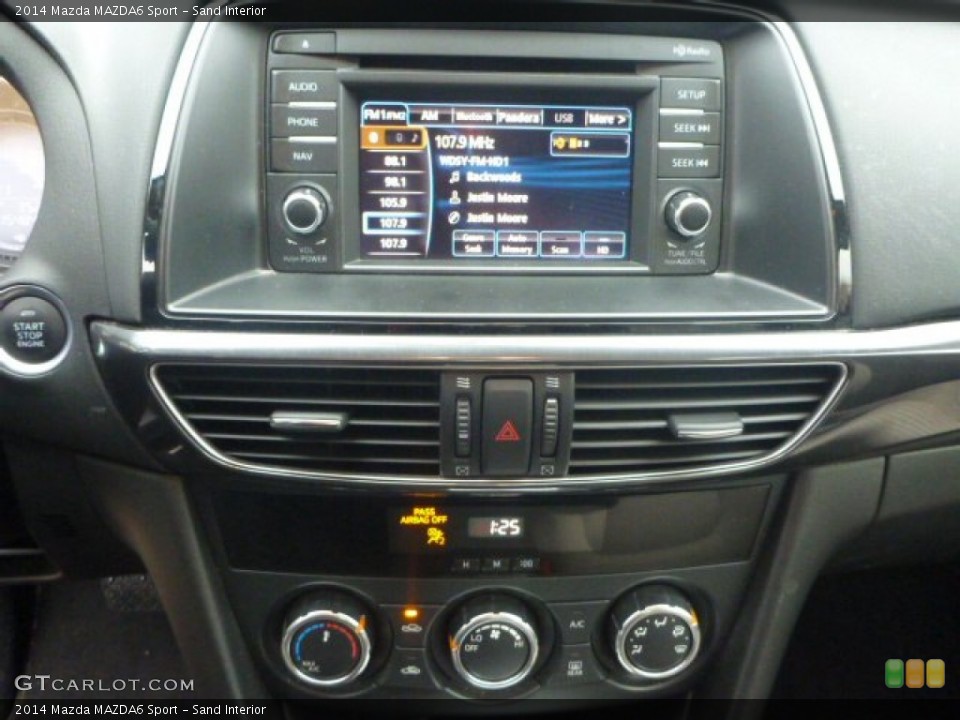 Sand Interior Controls for the 2014 Mazda MAZDA6 Sport #99282614