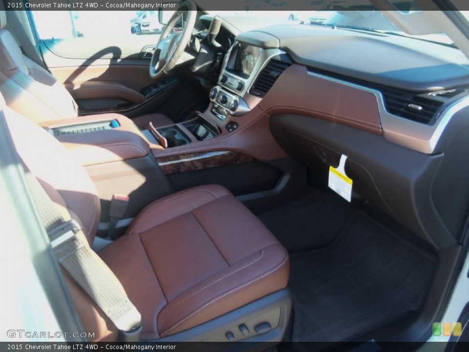 Cocoa/Mahogany Interior Photo for the 2015 Chevrolet Tahoe LTZ 4WD #99285292