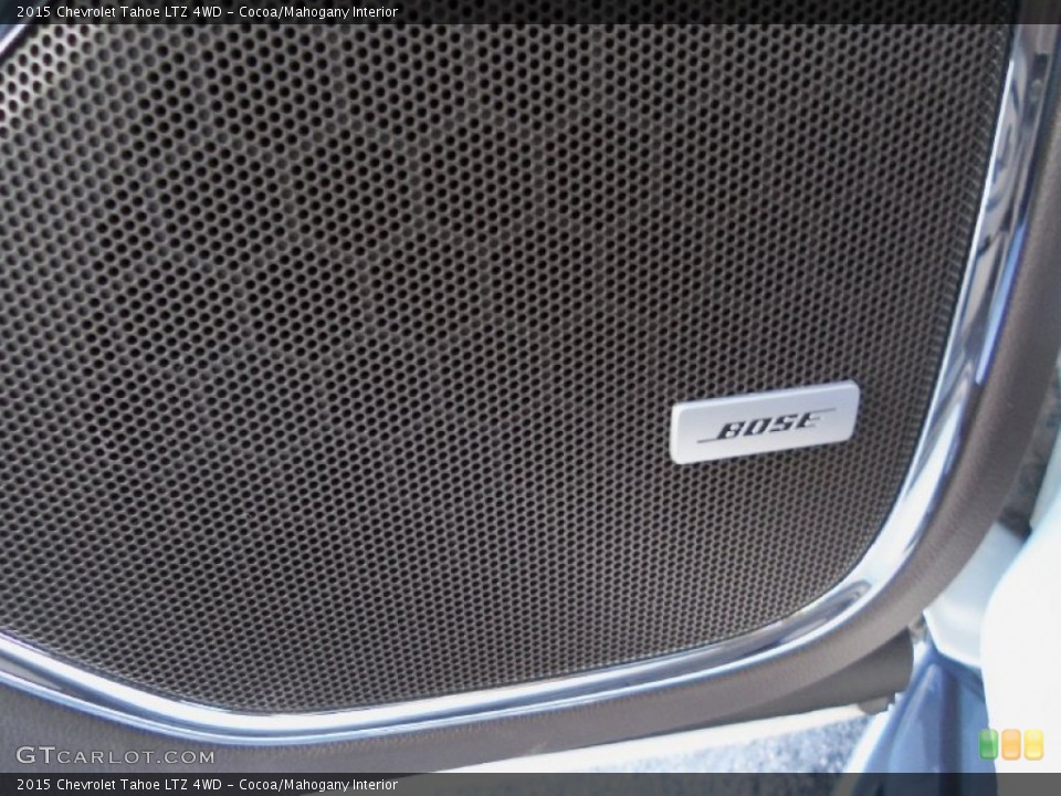 Cocoa/Mahogany Interior Audio System for the 2015 Chevrolet Tahoe LTZ 4WD #99285385
